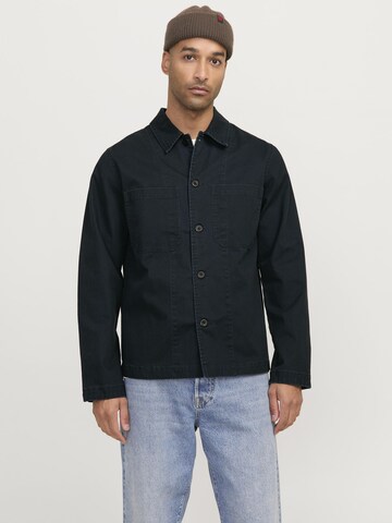 R.D.D. ROYAL DENIM DIVISION Tussenjas 'RDDROSS' in Blauw: voorkant