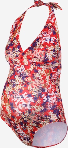 Envie de Fraise Bustier Badpak in Lila: voorkant