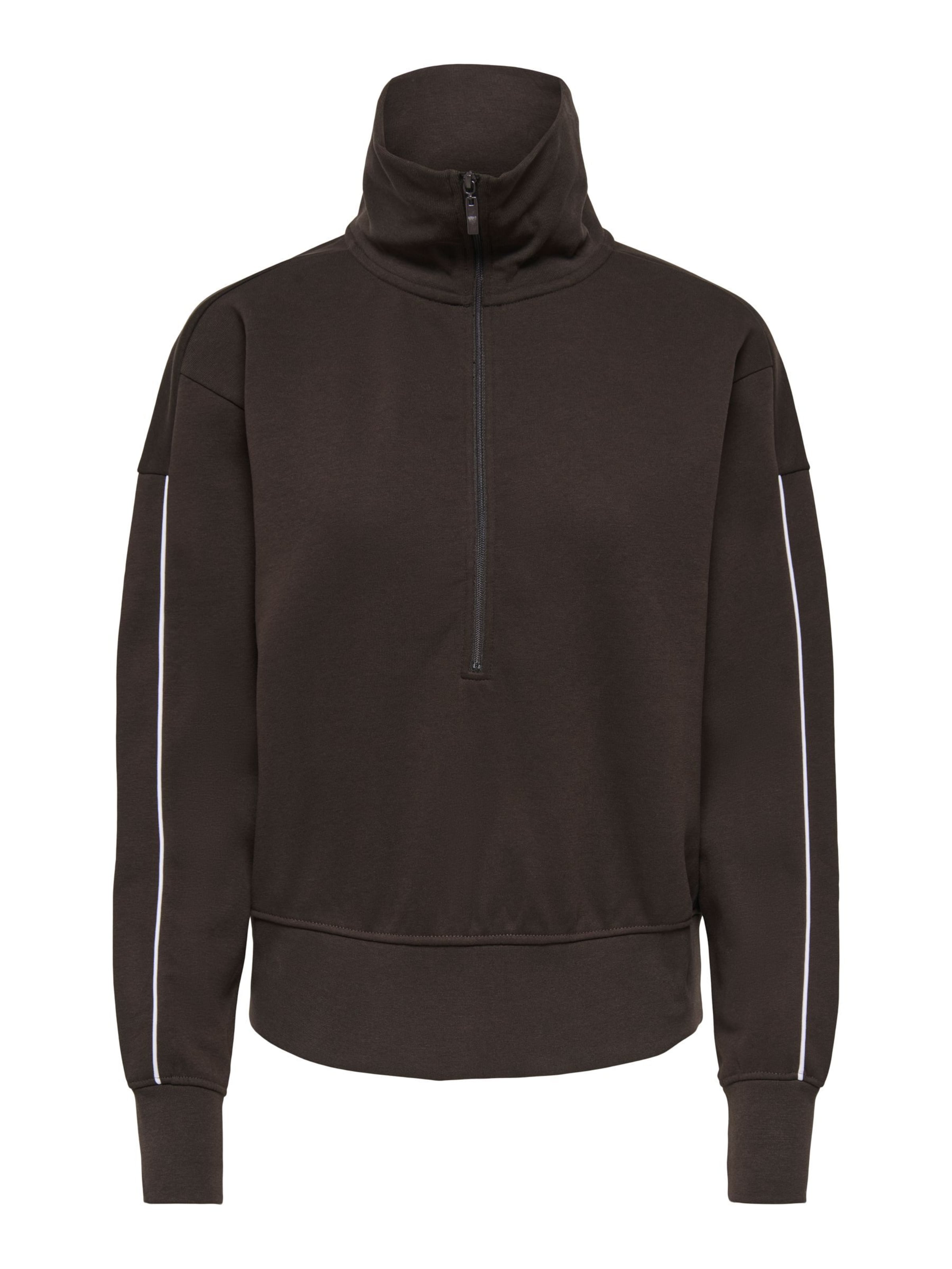 ONLY PLAY Sports sweatshirt 'ONPAstrid' in Brown: front