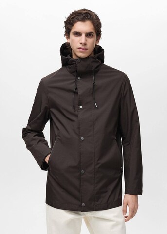 MANGO MAN Jacke 'Fortun' in Braun: Vorderseite