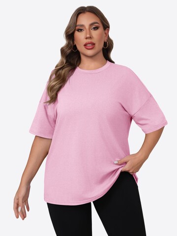 rožinė Imily Bela Marškinėliai