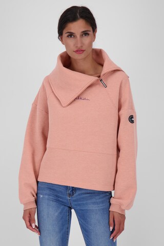 Alife and Kickin Sweatshirt 'LiaAK' in Roze: voorkant