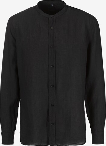 OLYMP Regular fit Button Up Shirt in Black: front