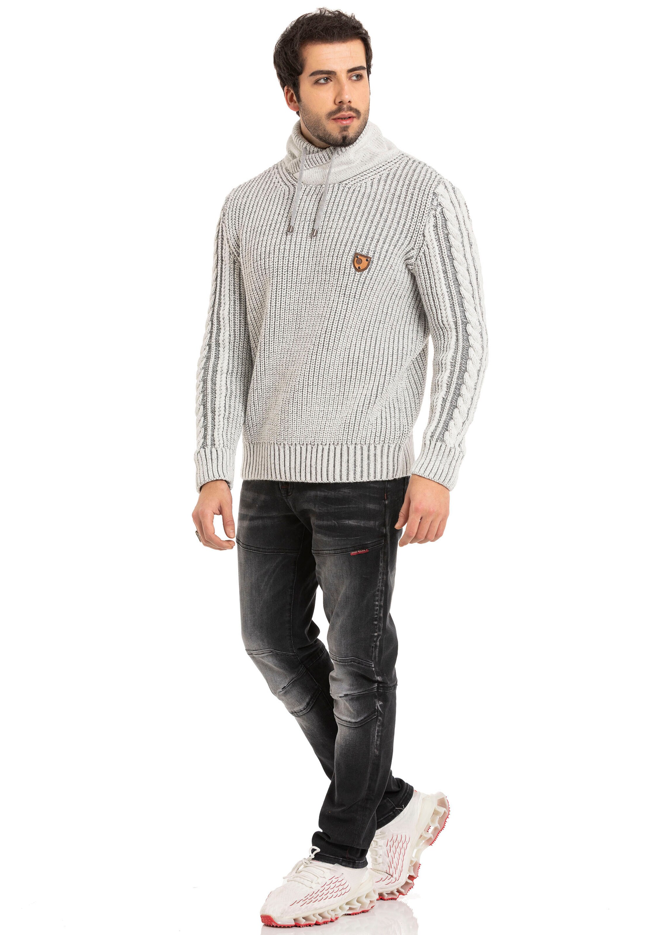 CIPO & BAXX Sweater in Grey