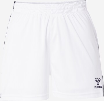 Hummel - Regular Calças de desporto 'AUTHENTIC' em branco: frente