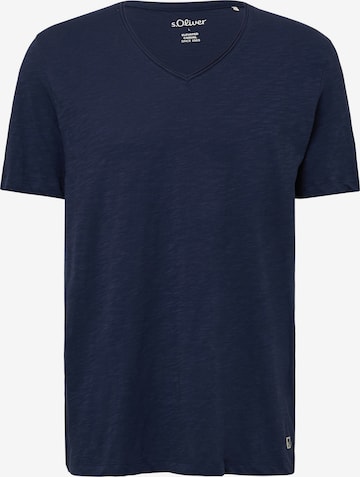 s.Oliver T-Shirt in Blau: Vorderseite