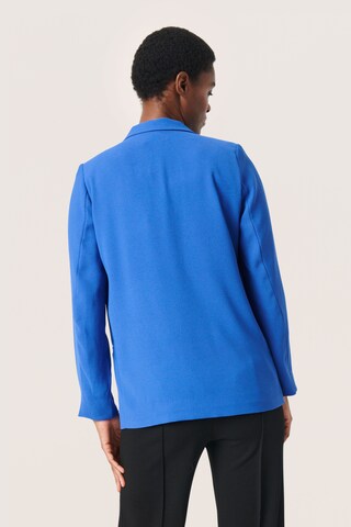 SOAKED IN LUXURY Blazer in Blue