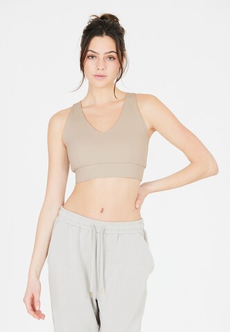 Athlecia Bralette Sports bra 'Dilraba' in Beige: front