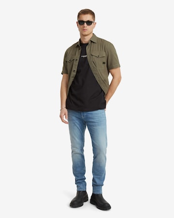 G-STAR Slimfit Jeans '3301' in Blauw