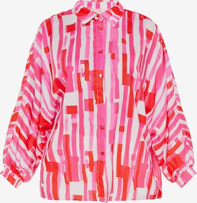 FELIPA Pusero 'Fashion Look' värissä vaaleanpunainen / valkoinen, Tuotenäkymä