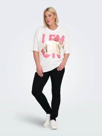 ONLY Carmakoma Póló 'CARKOURTNEY' - fehér