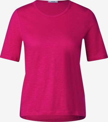 CECIL Shirt in Roze: voorkant