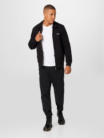 Calvin Klein Sweatjacke in Schwarz