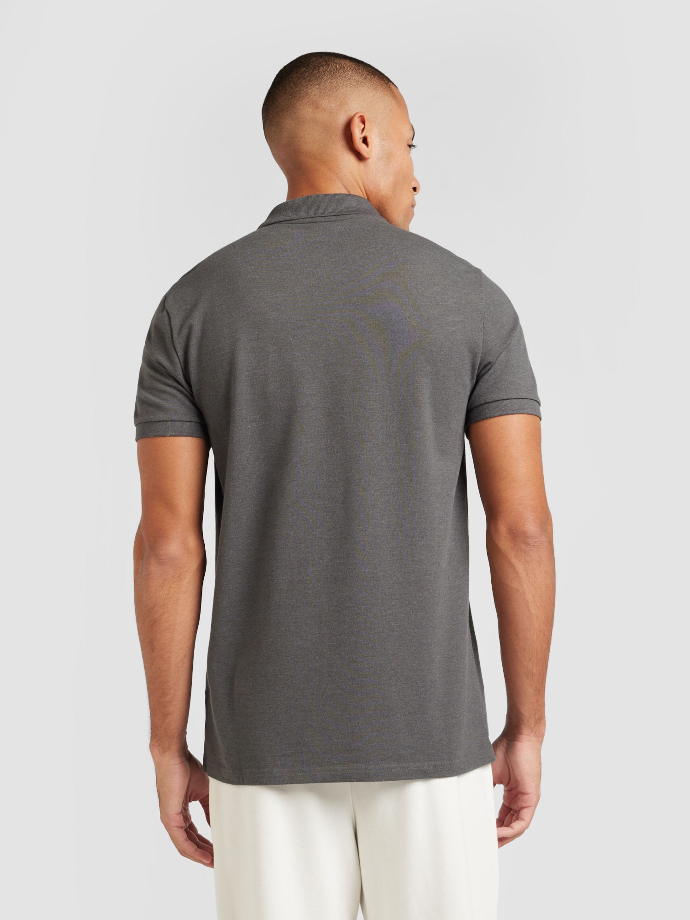 Hollister grey polo shirt online