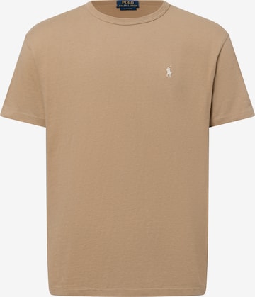 T-Shirt Polo Ralph Lauren en beige : devant