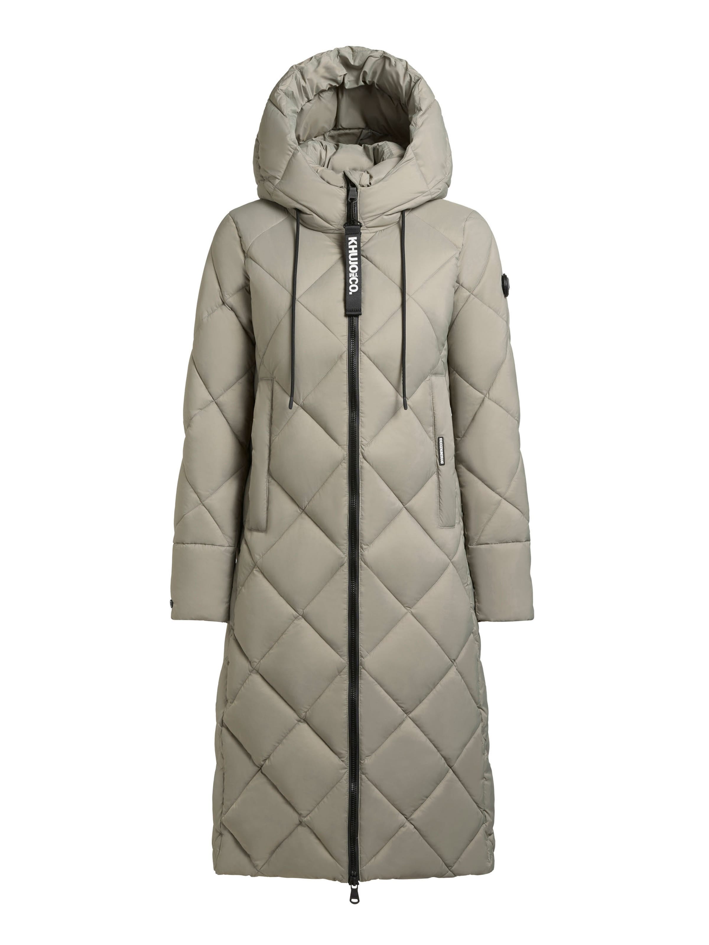 khujo Winter Coat 'Cilia' in Grey: front