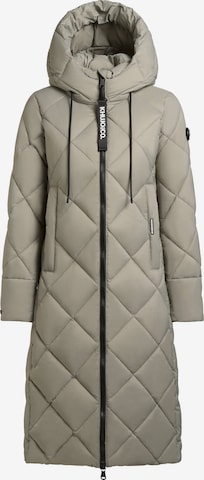 khujo Зимнее пальто 'Cilia' в Серый: спереди