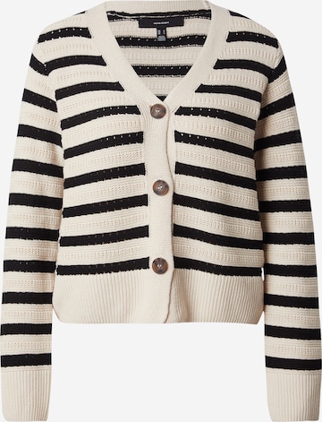 Cardigan 'VMCALLA' VERO MODA en beige : devant