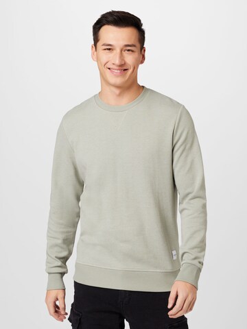 JACK & JONES Sweatshirt in Green: front