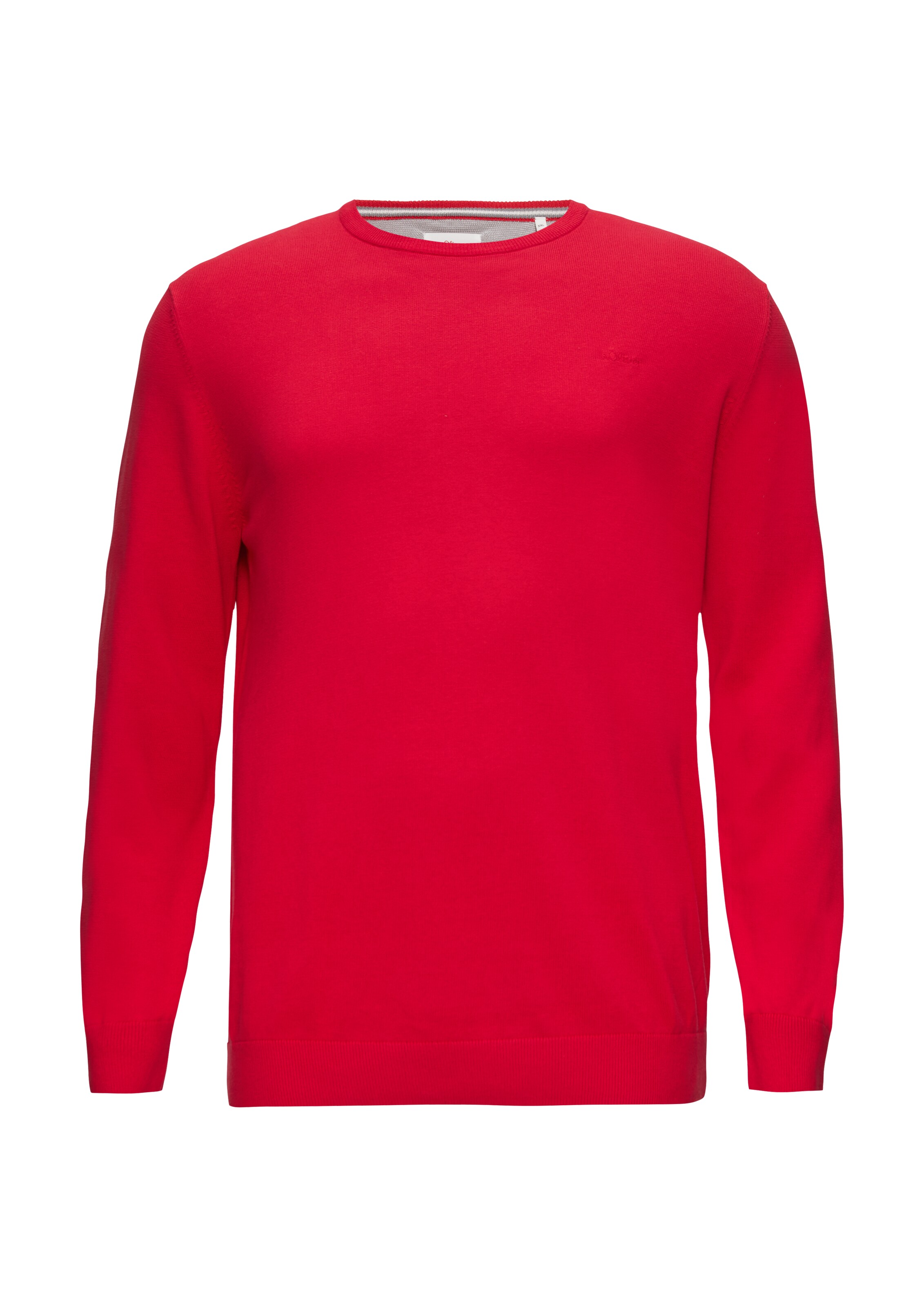 s.Oliver Men Big Sizes Pullover in Rot: Vorderseite