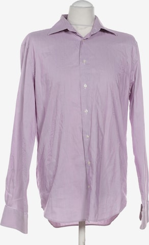 RENÉ LEZARD Hemd L in Lila: Vorderseite