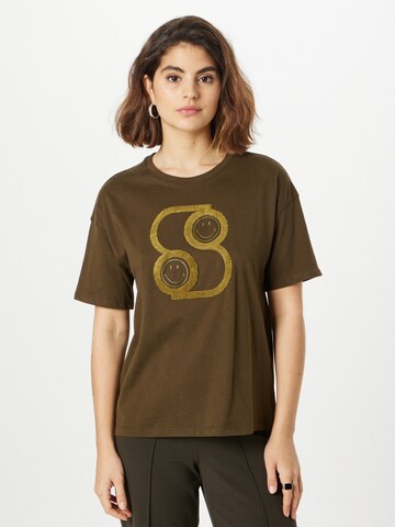 s.Oliver Shirt 'T-Shirt kurzarm' in Green | ABOUT YOU