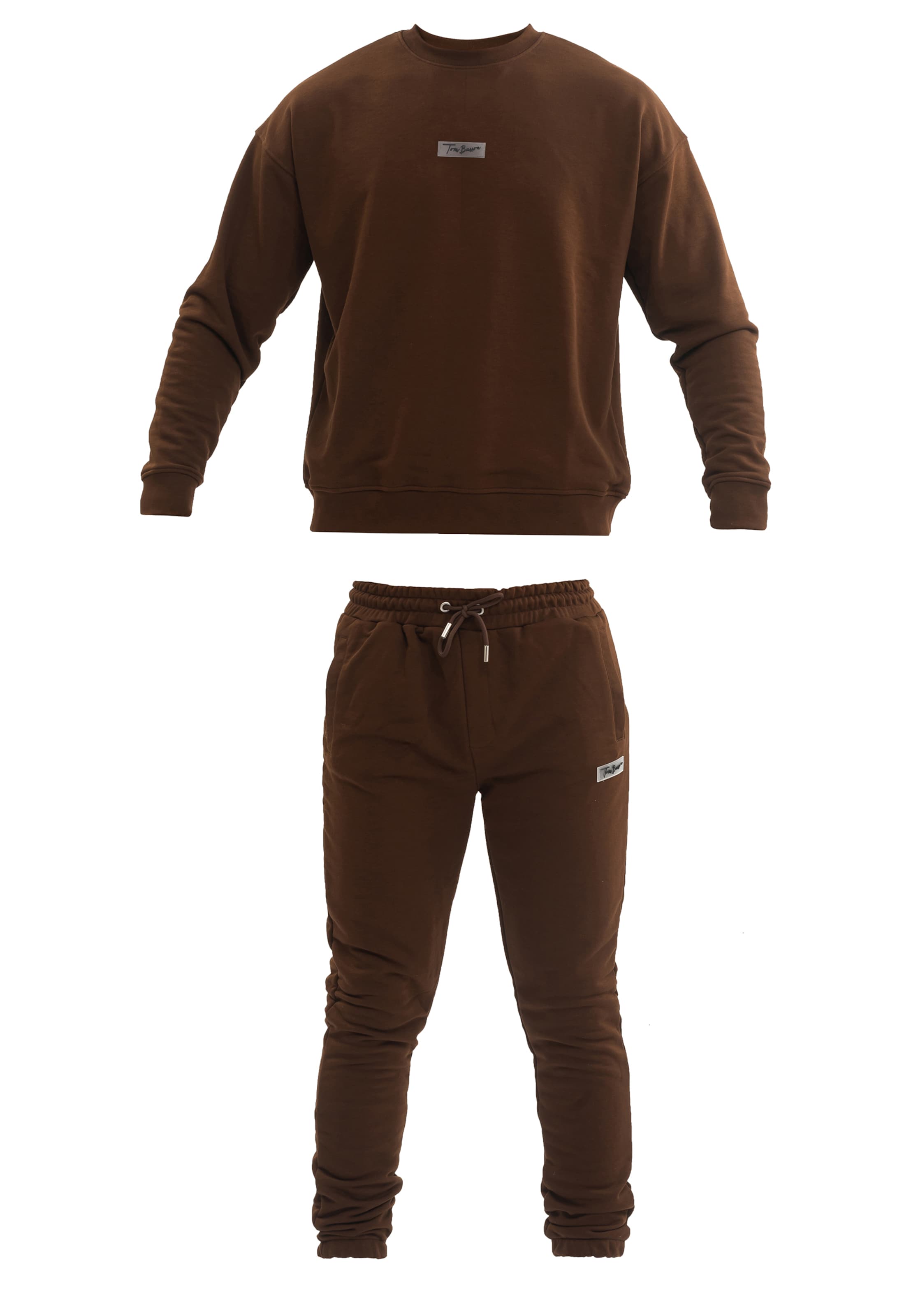 Tom Barron Sportpak in Bruin: voorkant