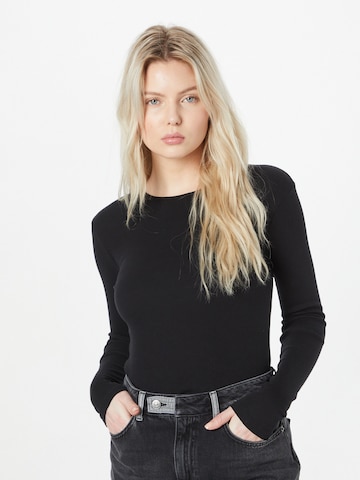 Dorothy Perkins Shirt in Black: front