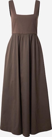 COMMA Платье в Коричневый: спереди