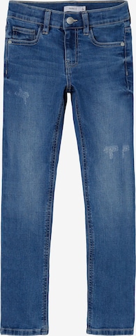 NAME IT Slimfit Jeans 'Salli' in Blau: predná strana