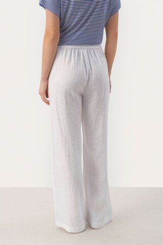 Part Two Wide leg Broek 'Elna' in Wit