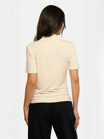 Haut ' LISE ' Liberte Essentiel en blanc : derrière