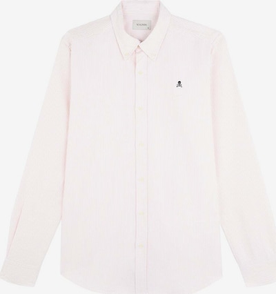 Scalpers Business shirt 'New Oxford' in Pastel orange / White, Item view