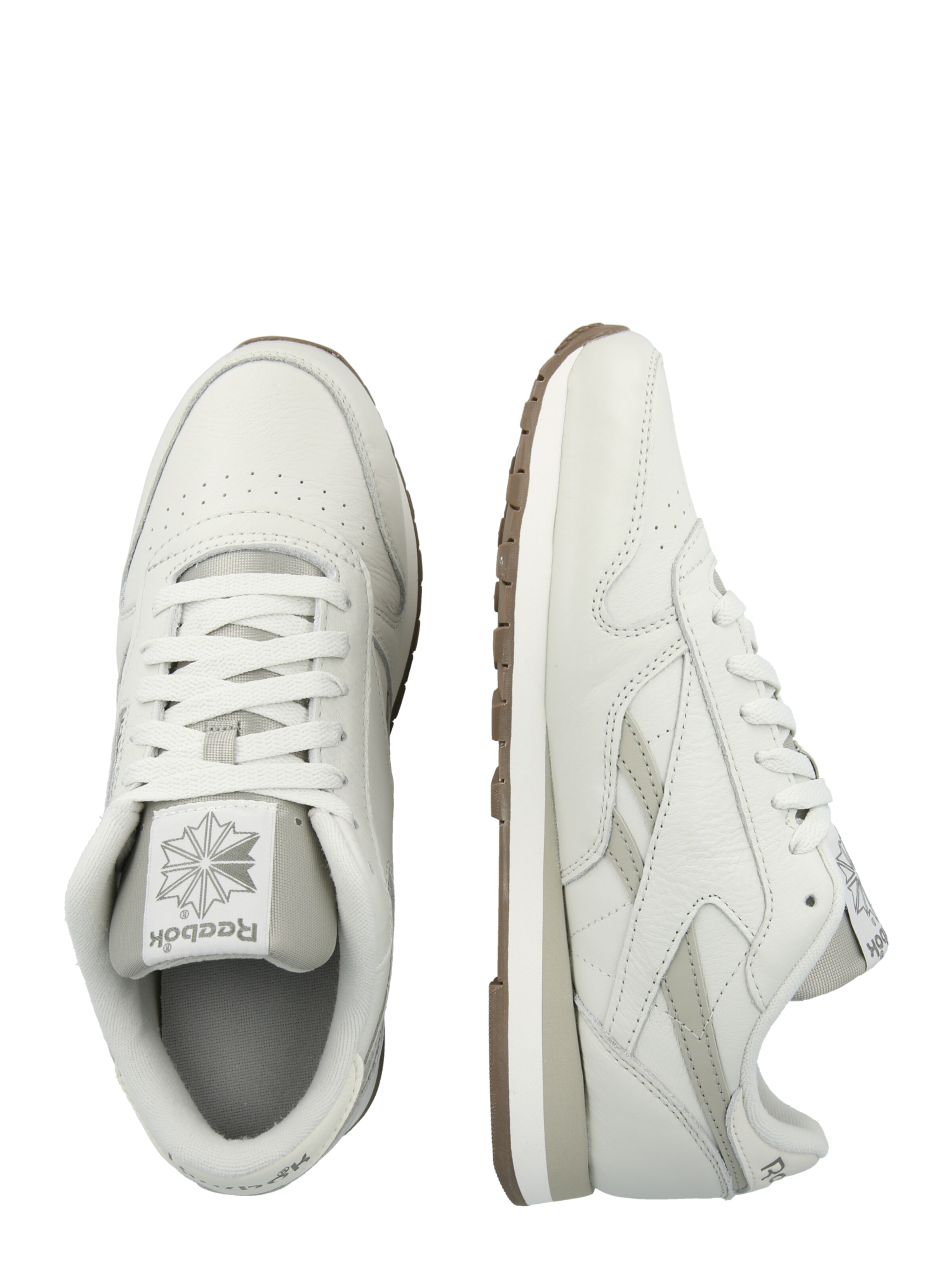 Baskets basses 'CLASSIC' Reebok en gris