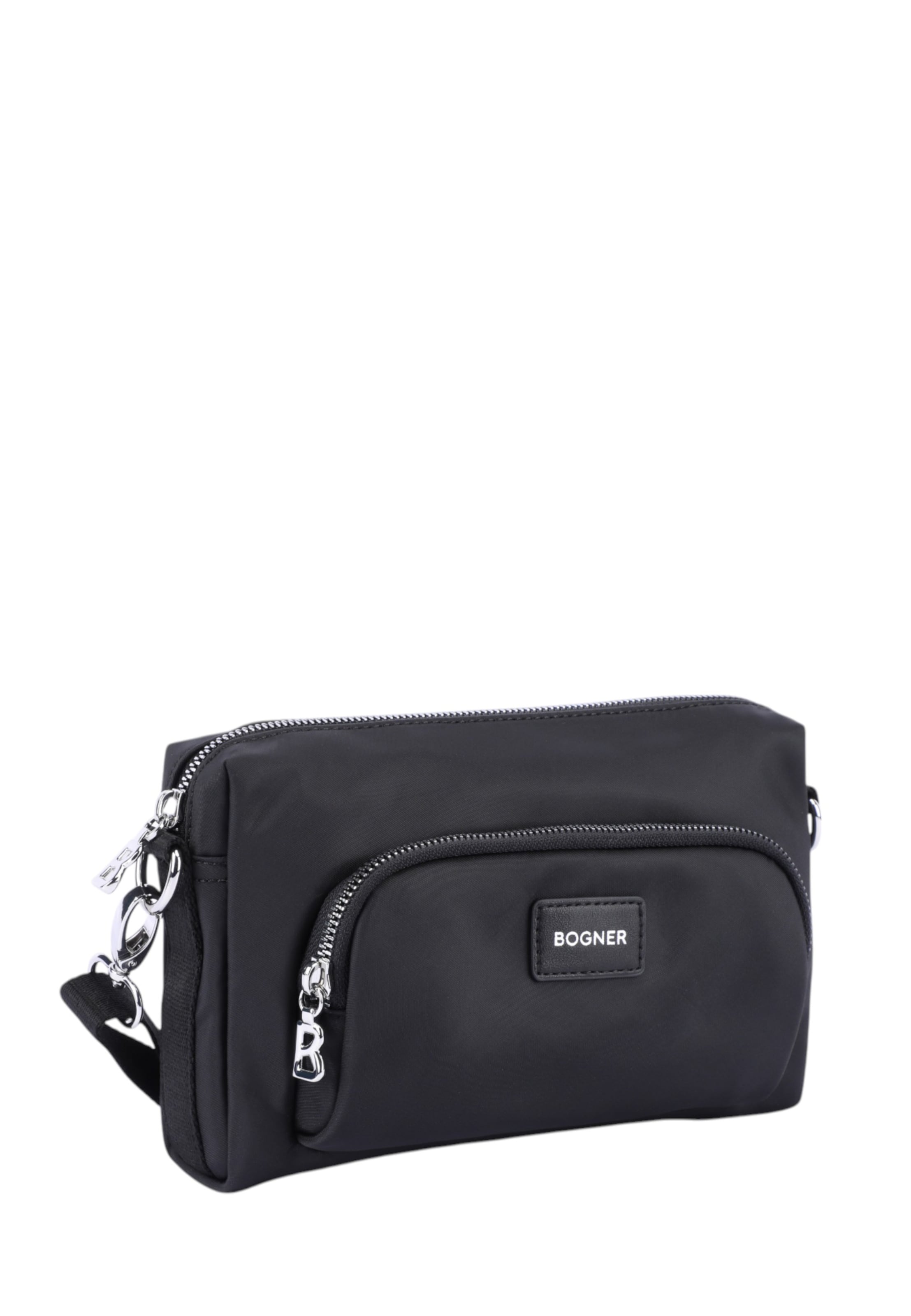 BOGNER Umhängetasche 'Fully 1.0 Pukie' in Schwarz