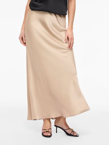 Jupe 'VISahra' VILA en gris : devant