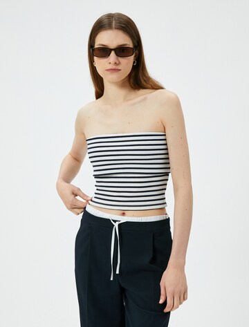 Koton Top in Blue: front