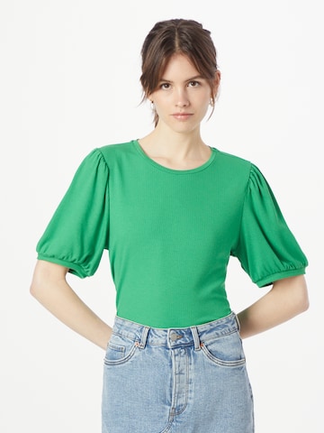 OBJECT Μπλουζάκι 'Jamie' σε πράσινο: μπροστά