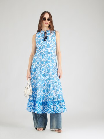 MORE & MORE Kjole 'Voile' i hvid