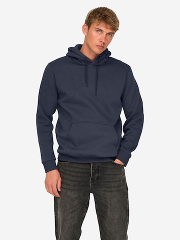 Only & Sons Regular fit Sweatshirt 'Ceres' in Blue