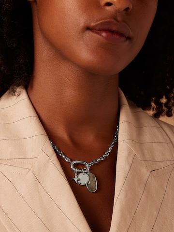 Pendentif 'Lieblich' Lucardi en argent : devant