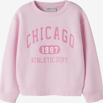 NAME IT Sweatshirt in Pink: front