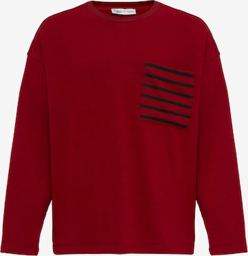 raudona VAMOS CLO Megztinis be užsegimo: priekis