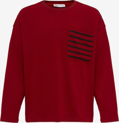 VAMOS CLO Collegepaita värissä burgundin punainen / musta, Tuotenäkymä