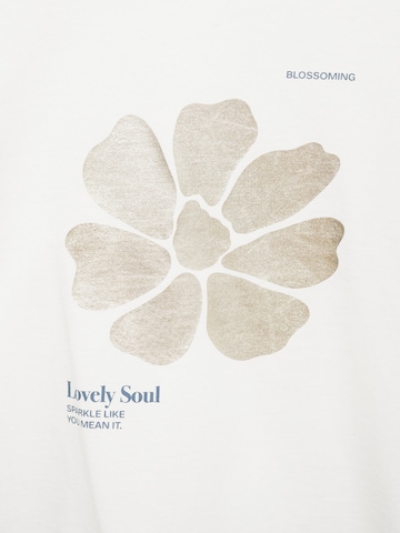 MANGO KIDS Tričko 'SOUL' – béžová