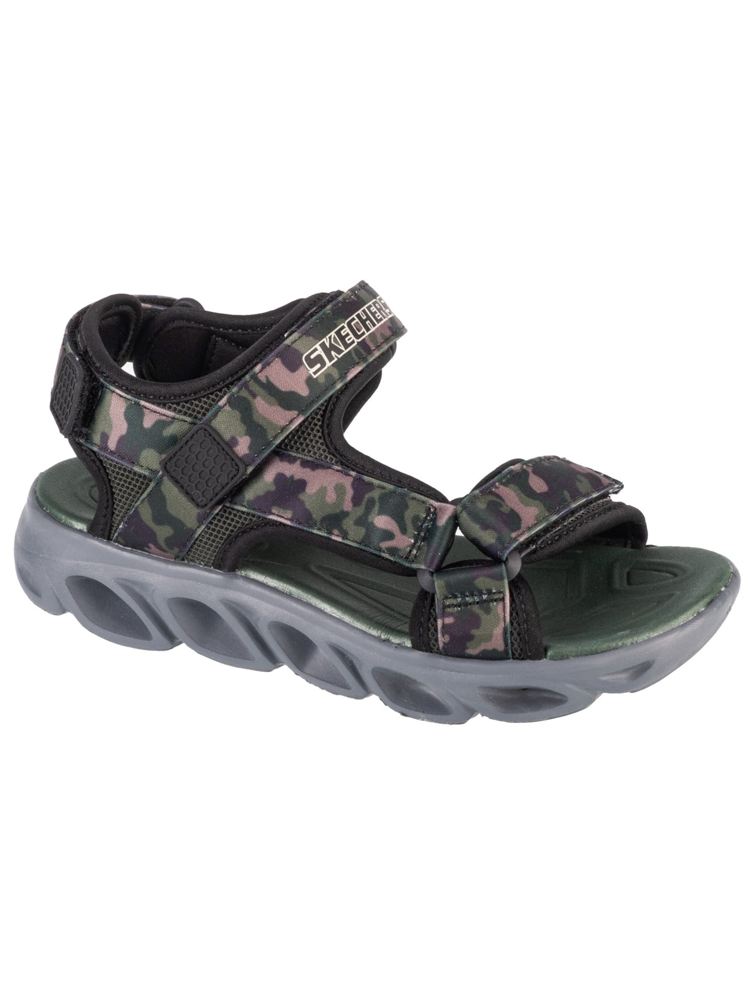 SKECHERS Sandalen 'Skechers Hypno-Splash - Sun Breaks' in Zwart: voorkant