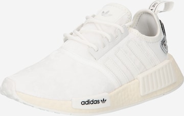 ADIDAS ORIGINALS Sneakers 'NMD R1' in White: front