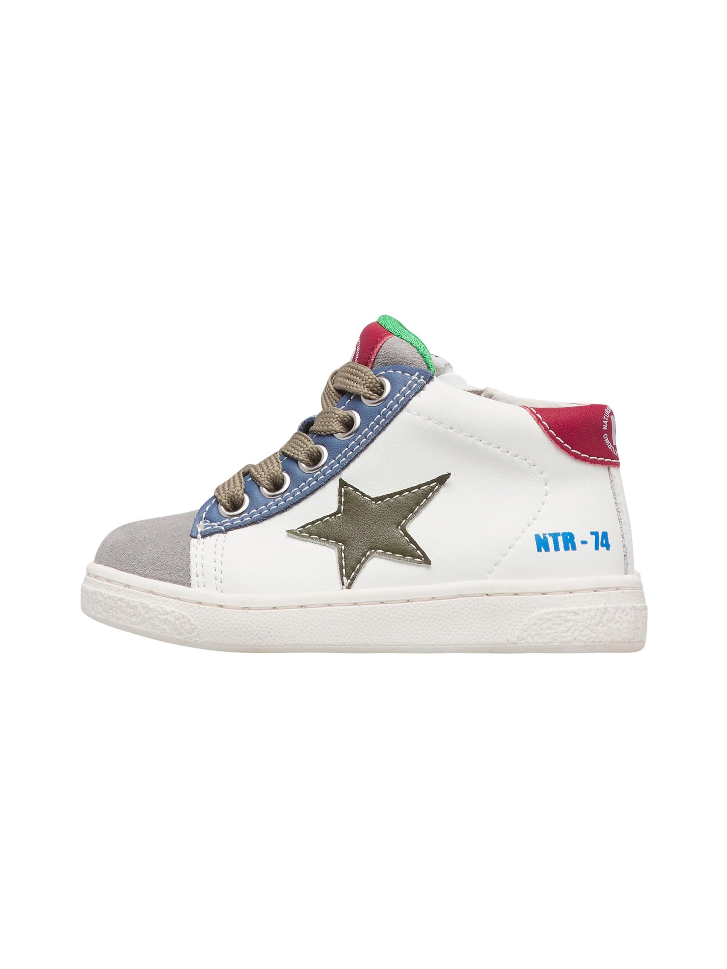 NATURINO Sneaker 'PINN'‌‌‌‌‌‌‌ in Weiß: Vorderseite