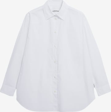 ARMEDANGELS Bluse ' MAALGAA ' in Weiß: Vorderseite