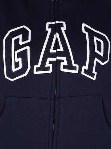 Gap Petite Sweat jacket in Blue